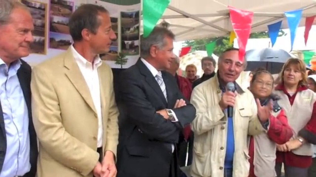 Inauguration du Parc du Poirier Saint-Martin à Montigny-le-Bretonneux samedi 14 septembre : Allain Bougrain-Dubourg vient inaugurer "un espace admirable"