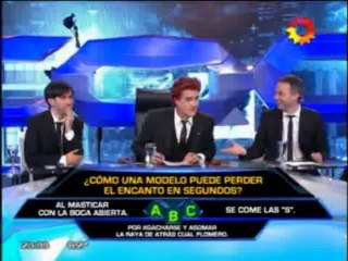 Pedro Alfonso en mel 7 de negro de CQC