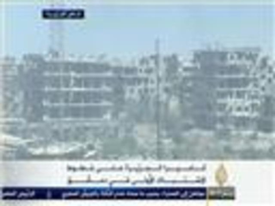 كاميرا الجزيرة على خطوط الاشتباك الأولى بدمشق