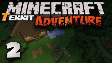 Minecraft Tekkit [Part 2] - Indoor Pool Anyone?