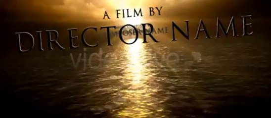 Cinematic Opener - After Effects Template