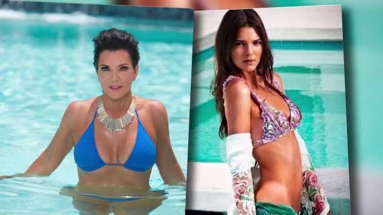 Kris Jenner und Kendall Jenner posten Bikinifotos