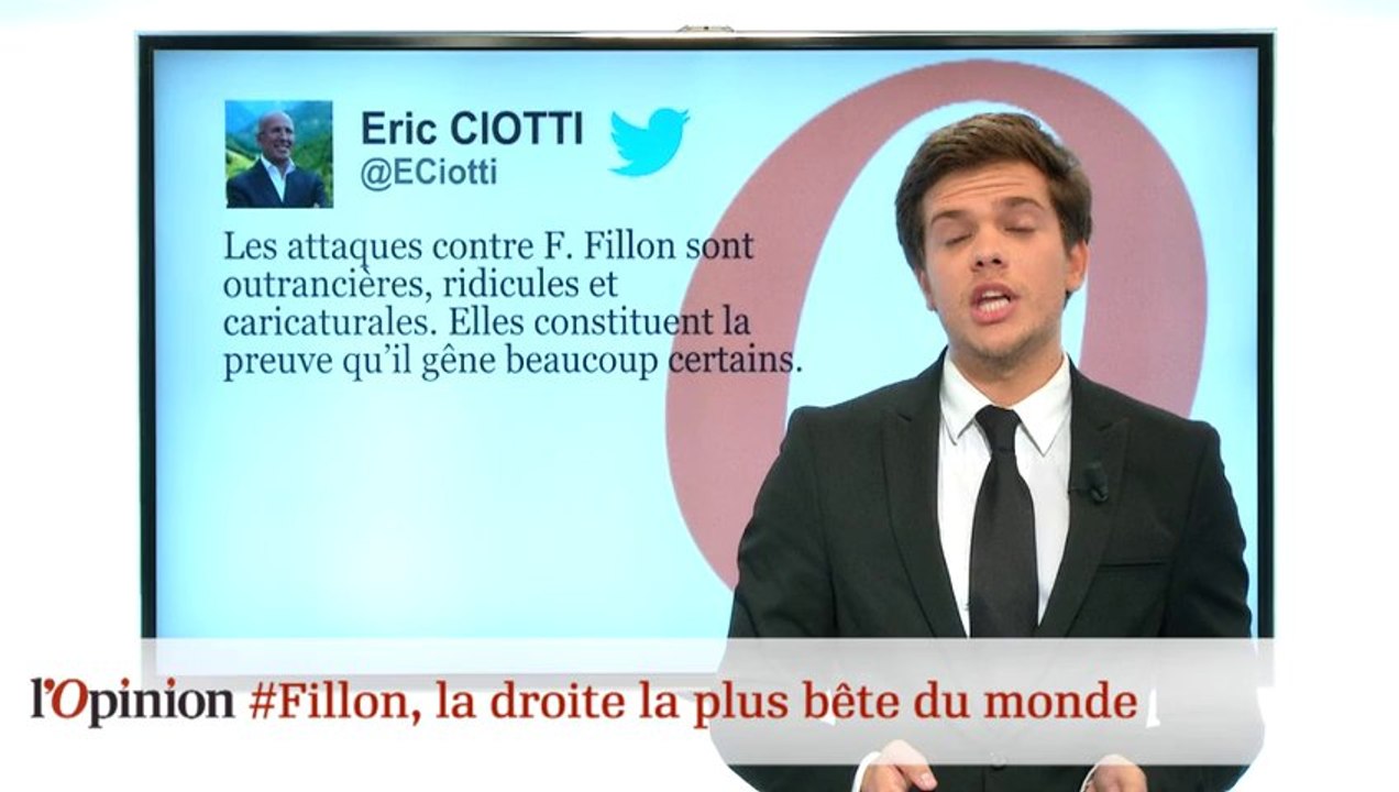 #tweetclash : #Fillon, la droite la plus bête du monde