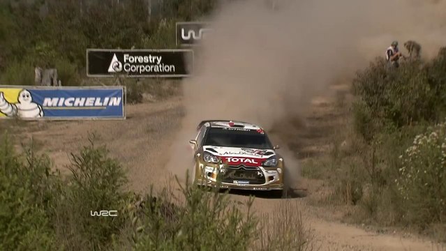 Mikko Hirvonen salvages podium spot in Rally Australia - Citroën WRC 2013