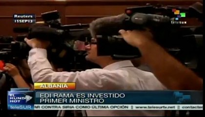 Edi Rama, nuevo primer ministro de Albania
