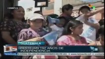 Celebra Guatemala el 192 aniversario de su independencia