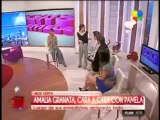 TeleFama.com.ar Amalia Granata y Pamela David se reconciliaron