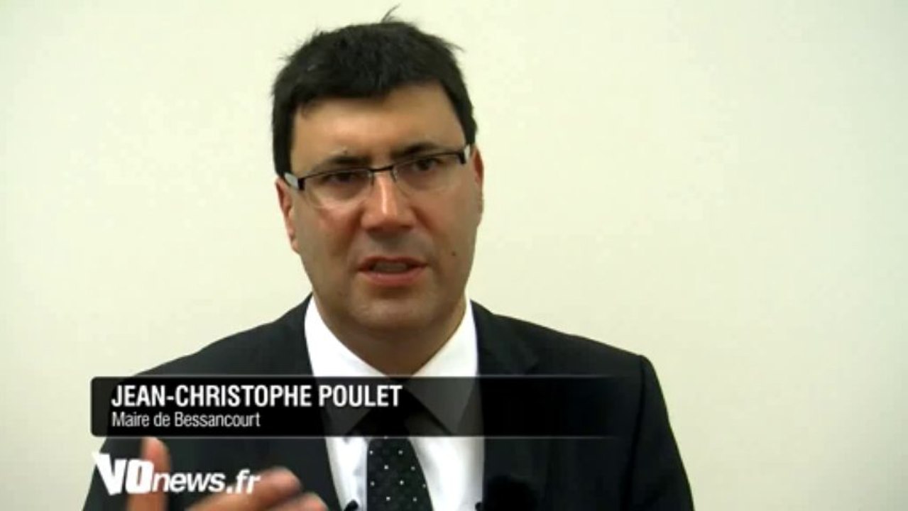 ITW Jean-Christophe Poulet - Inauguration du centre culturel de Bessancourt