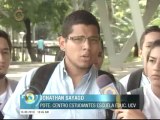 Estudiantes de la UCV piden reprogramación de actividades académicas