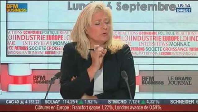 Sylvie Goulard, eurodéputé MoDem, dans Le Grand Journal - 16/09 1/4