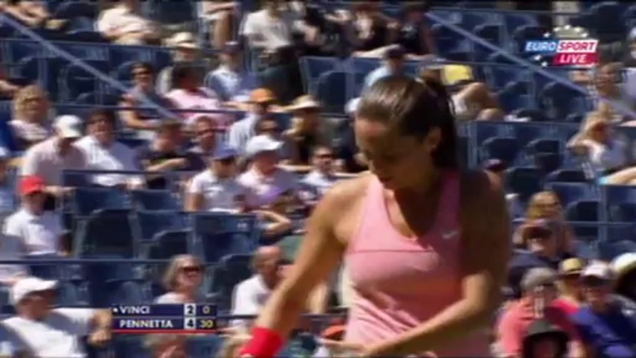 Flavia Pennetta - Roberta Vinci (US Open 2013 - QF) Part 1