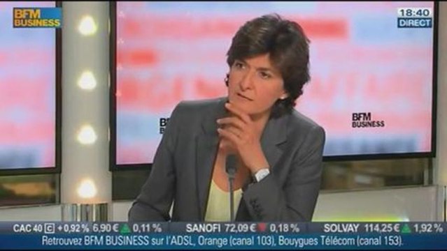 Sylvie Goulard, eurodéputé MoDem, dans Le Grand Journal - 16/09 3/4