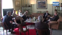 كريم غلاب يتباحث مع مع نائب كاتب الدولة البريطاني في الأمن الدولي