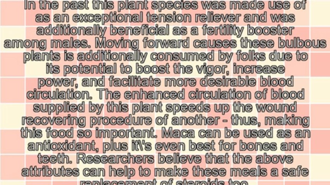 history and Aspects Known About Maca