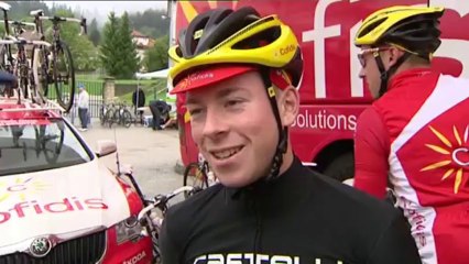 TOUR DU DOUBS 2013/ ITW Philip Lavery (Cofidis)