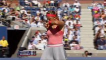 Flavia Pennetta - Victoria Azarenka (US Open 2013 - SF) Part 1