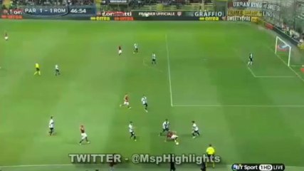 Parma vs Roma 1:1 Florenzi