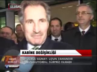 KABİNE DEĞİŞİKLİĞİNE GÜNAY YORUMU