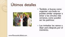 Como organizar una boda paso a paso