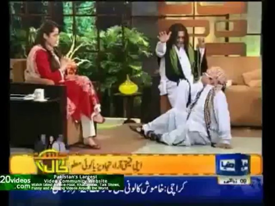 Hasb e Haal 15th September 2013 Aziz as Amil Baba aur Chela FULL SHOW -HQ