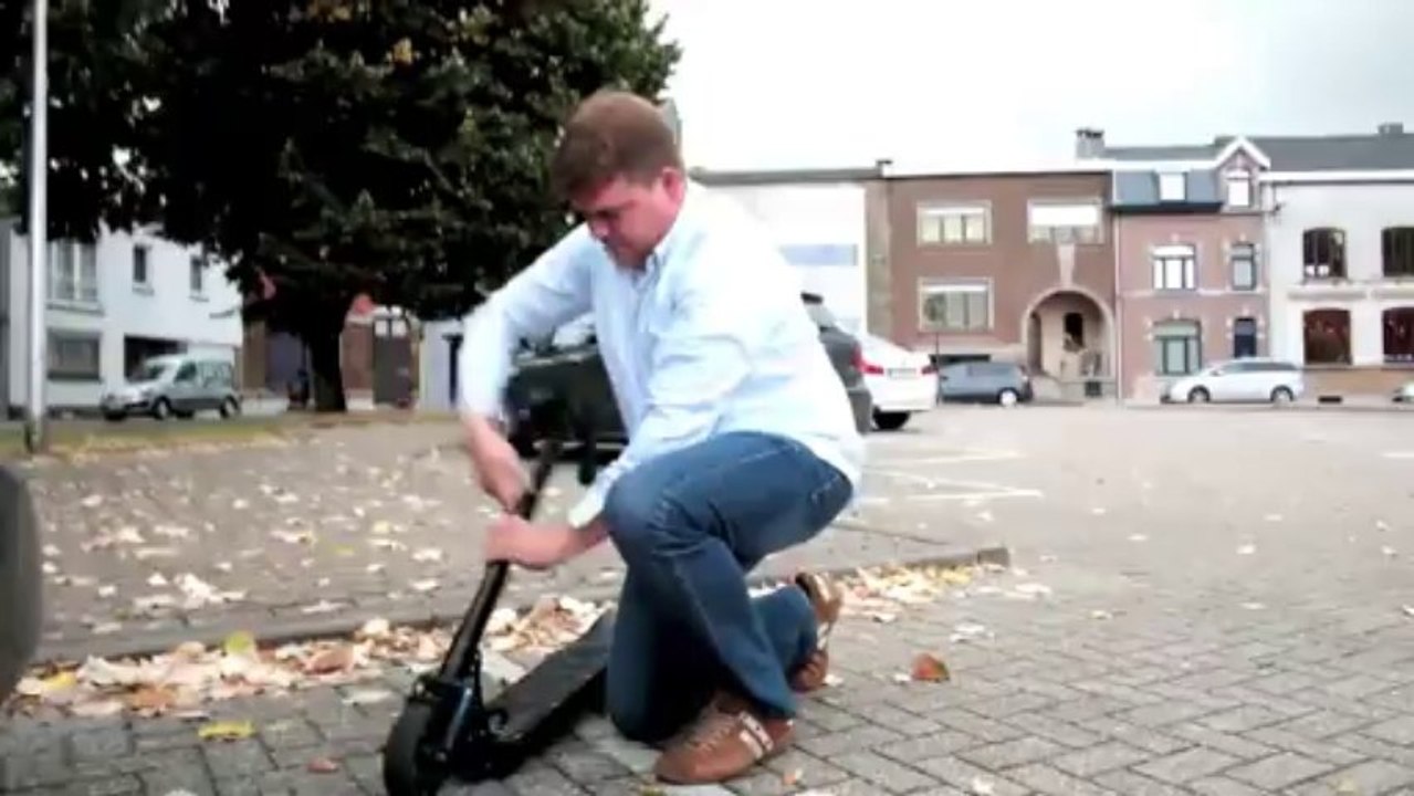 Herve: le test de la trottinette électrique