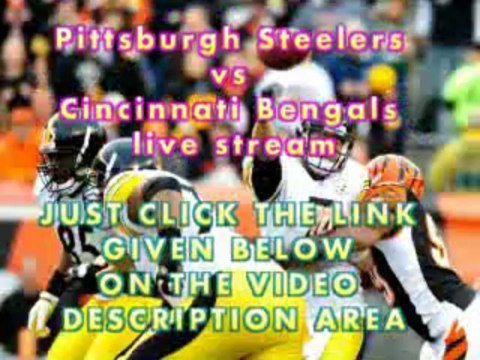 +WATCH+Pittsburgh Steelers vs Cincinnati Bengals live stream NFL Monday Night Exclusive