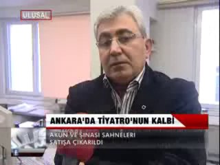 AKÜN VE ŞİNASİ SAHNESİ SATILIYOR