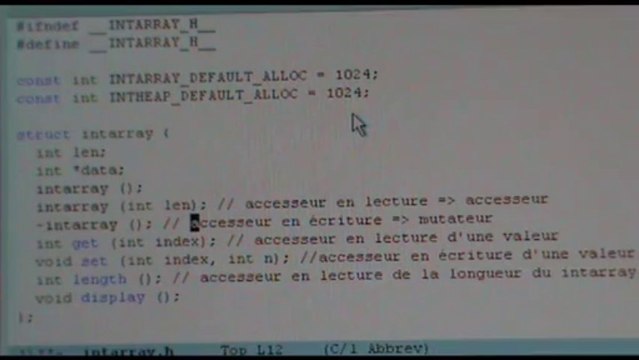 Programmation orientée objet, partie 2 : des structs aux classes