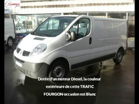 RENAULT TRAFIC FOURGON Diesel occasion à 12500 €