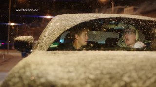 TIRENDO & Sebastian Vettel im Winter bei Nacht - neuer TV Spot