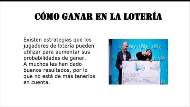 Como Ganar En La Loteria - Cuales Son Las Estrategias y Secretos De Las Personas Que Saben Como Ganar En La Loteria