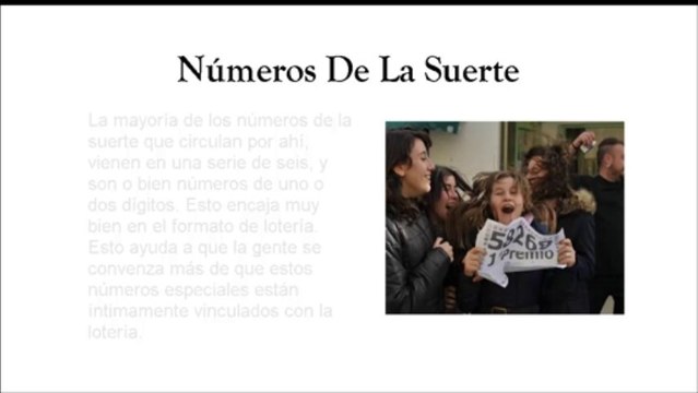 Numeros De La Suerte - Cuales Son Tus Numeros De La Suerte Para Ganar