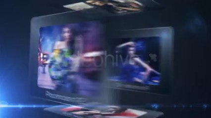 Glass Portfolio Gallery - After Effects Template