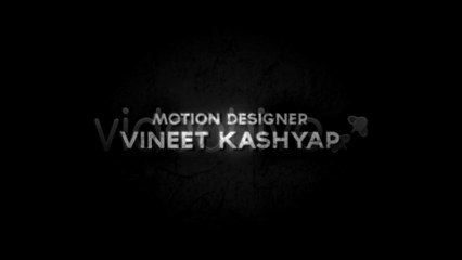 Black Film Titles - After Effects Template