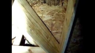Questionable Roof Support by Louisville Home Inspector