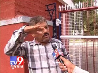 rat   A class 11 student of st xavier's loyola impaled on the gate , Ahmedabad