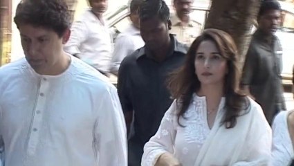 Madhuri Dixit's Father Shankar Dixit's Prayer Meet – Bollywood Stars Offer Condolences