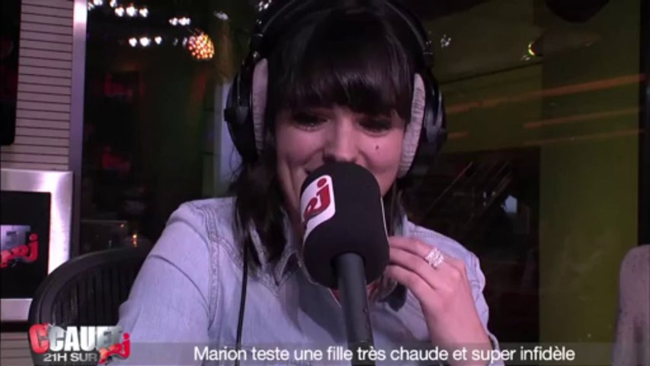 Marion teste une fille très chaude et super infidèle - C'Cauet sur NRJ