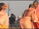 Female Naga Sadhus during Ardh Kumbh at Prayaga in 2007