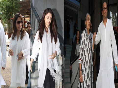 Prayer Meet For Madhuris Father