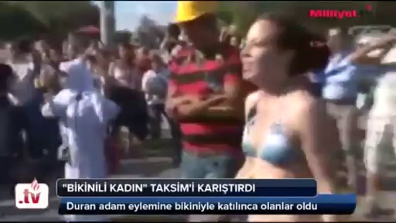 Gezi Parkı Bikinili Eylem ve Laz Teyzenin Tepkisi