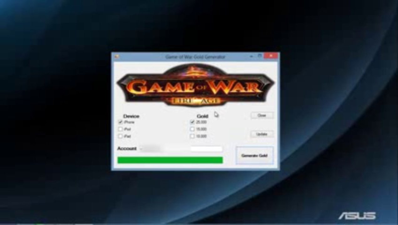 Game of War Fire Age Hack Tool 2013 + Cheat Generator Gold[Updated Daily]
