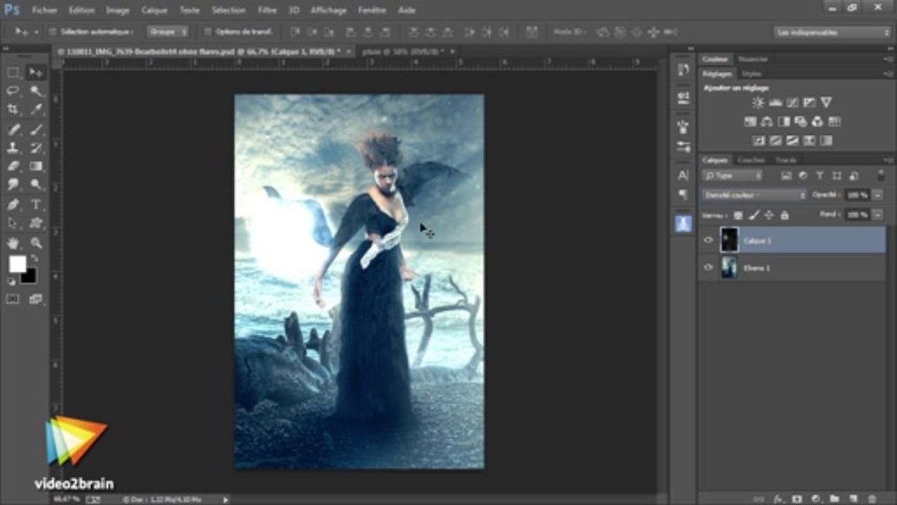 Photoshop CC : Générer un effet Bokeh