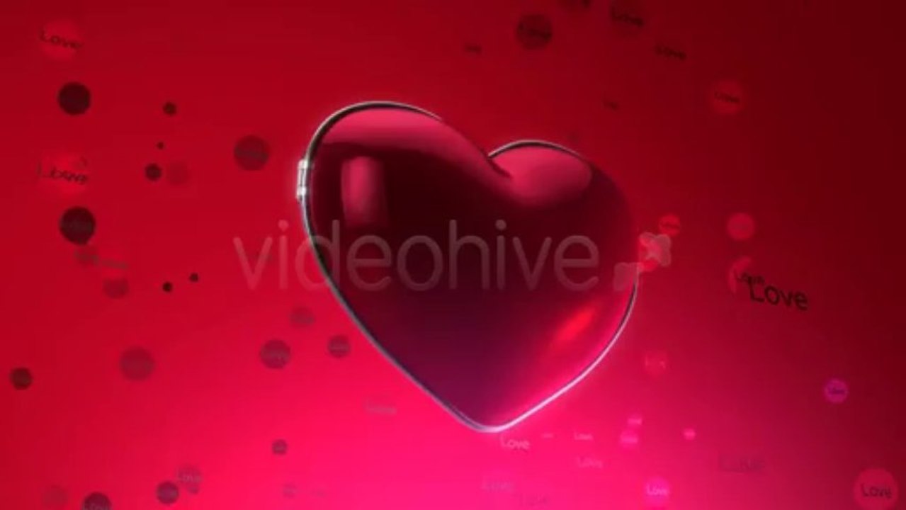 love hearts - After Effects Template