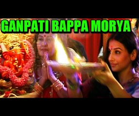 Vidya Balan visits Siddhivinayak Temple for Ganpati Darshan