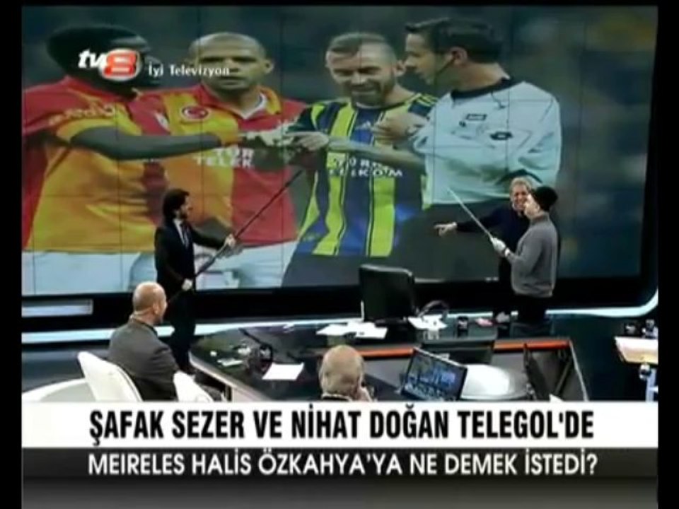 Şafak Sezer - Erman Toroğlu Meireles Hakem Yaptığı Hareket Yorumu TELEGOL