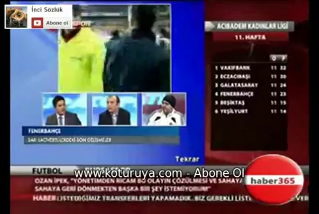 TRT Spor'da Gökhan Dinç Canlı Yayında Küfür - Örnek vermek A_ına