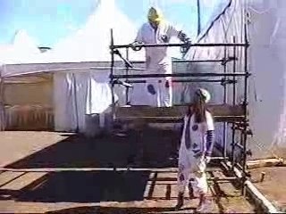 cuidados nos andaimes