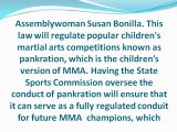 Legalising MMA Competitions