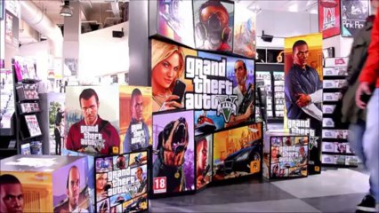 'Grand Theft Auto V' hits streets in brash debut